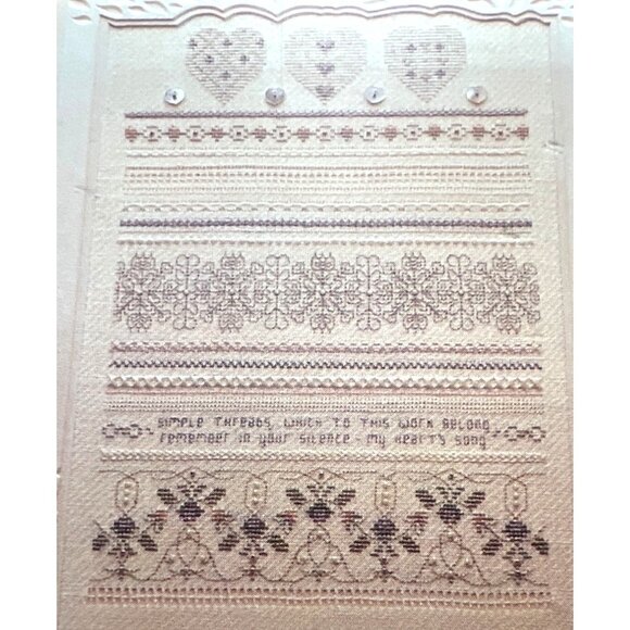 Shepherds Bush Simple Threads Cross-Stitch Pattern Booklet - Picture 1 of 3